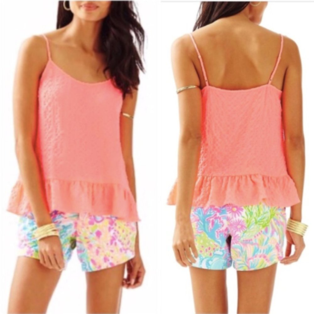 Lilly Pulitzer Coral Top